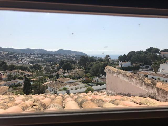 테울라다 Atico-Penthouse En Moraira Con Vistas Al Mar 아파트 외부 사진