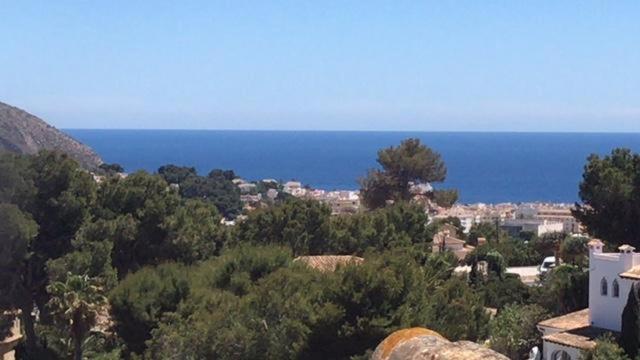 테울라다 Atico-Penthouse En Moraira Con Vistas Al Mar 아파트 외부 사진
