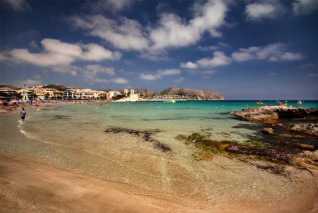테울라다 Atico-Penthouse En Moraira Con Vistas Al Mar 아파트 외부 사진