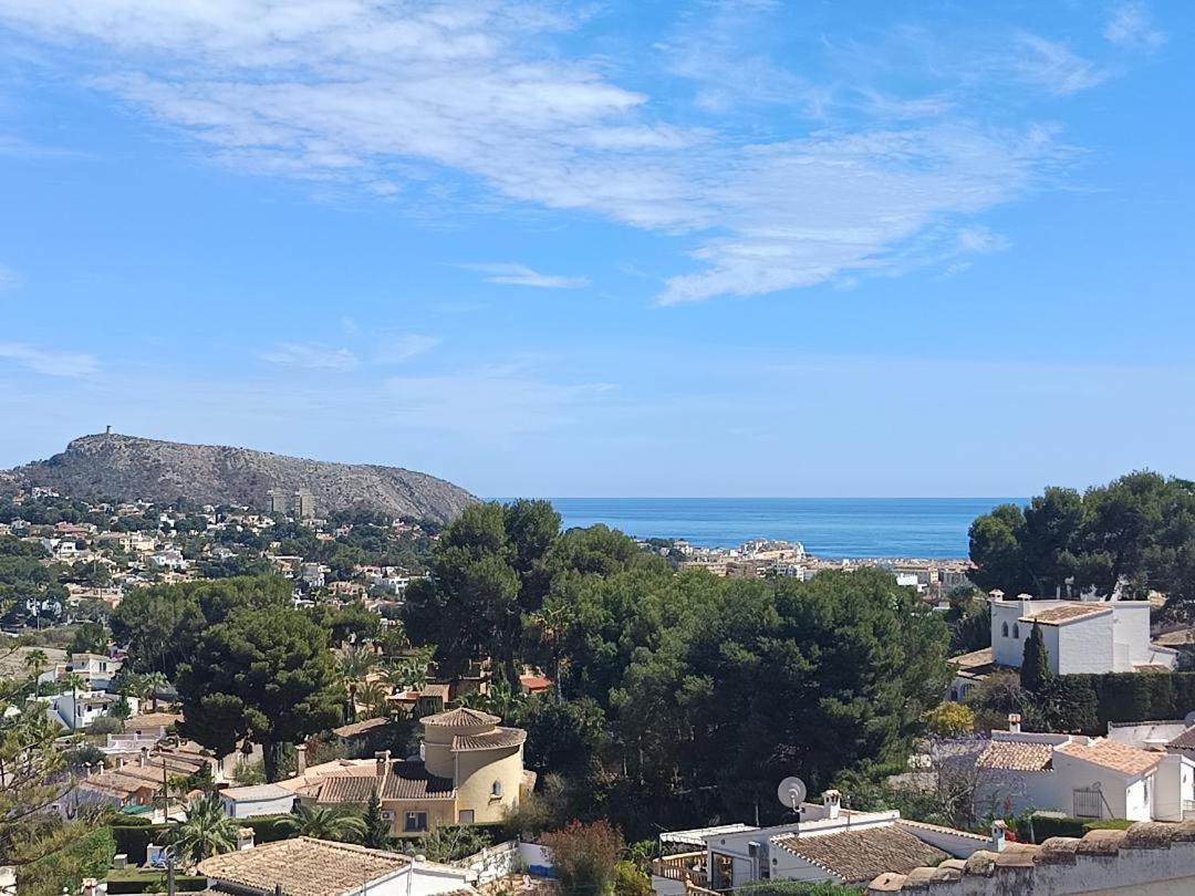 테울라다 Atico-Penthouse En Moraira Con Vistas Al Mar 아파트 외부 사진