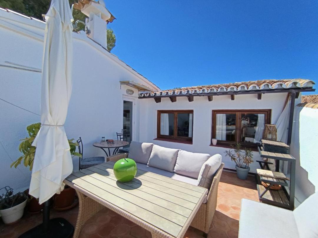 테울라다 Atico-Penthouse En Moraira Con Vistas Al Mar 아파트 외부 사진