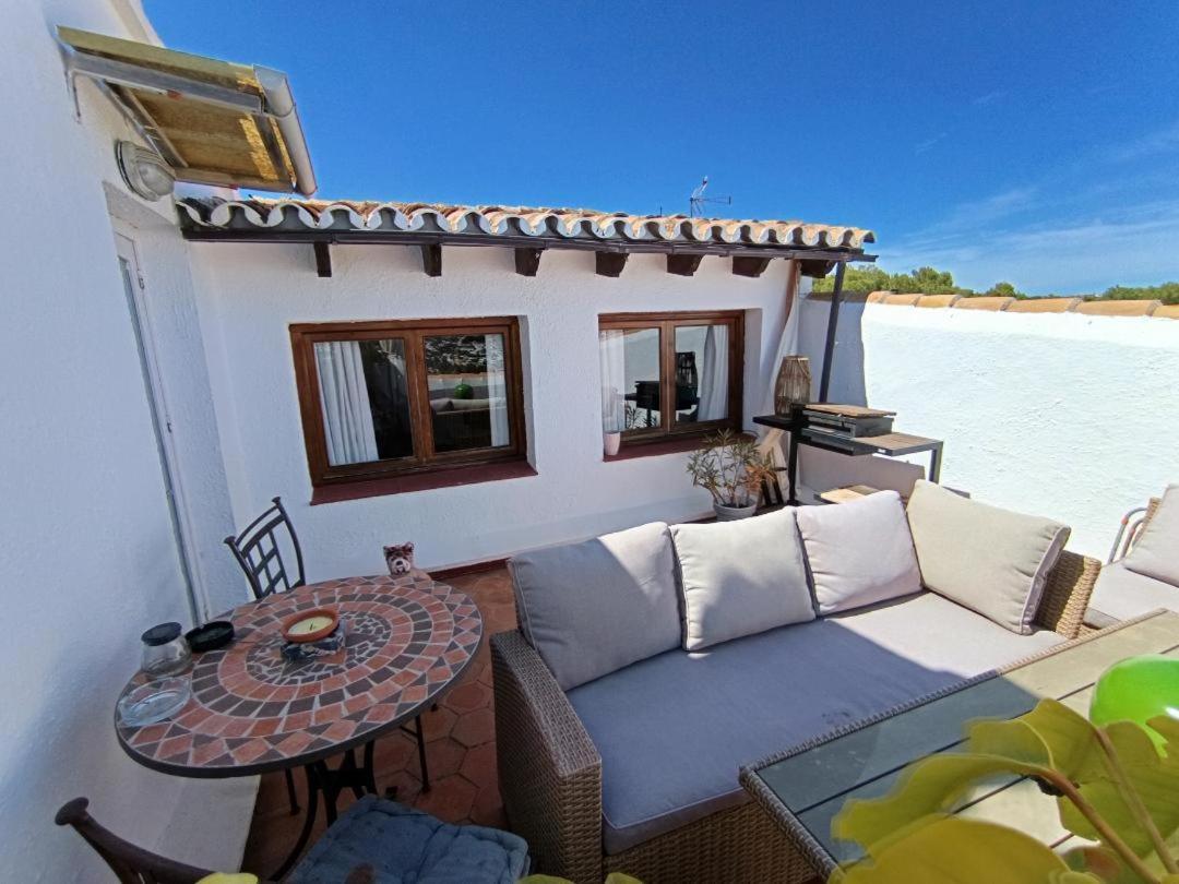 테울라다 Atico-Penthouse En Moraira Con Vistas Al Mar 아파트 외부 사진